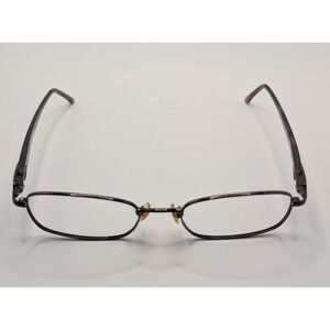 Harley-Davidson HD-206 BRN Brown Tortoise Rectangular Eyeglasses 50-19-145 Mens
